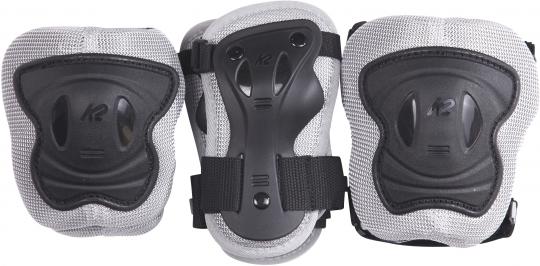 K2 JUNIOR PAD SET - Grey - Schutzset Kinder 