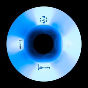Luminous-LED Wheels BLUE OCEAN GLOW + BLUE LED 84mm/85A  