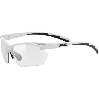 Uvex Sportbrille Sportstyle 802 variomatic small - white/smoke weiss