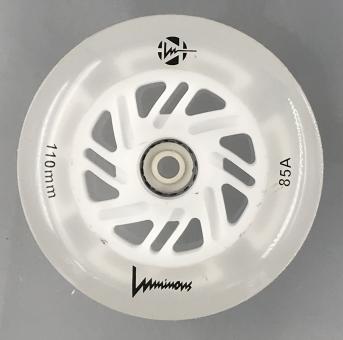 Luminous-LED Wheels White 110mm/85A (Stück) 
