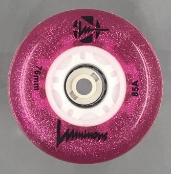 Luminous-LED Wheels Glitter-Pink 76mm/85A (Stück) 