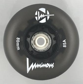 Luminous-LED Wheels Black 80mm/85A (Stück) 