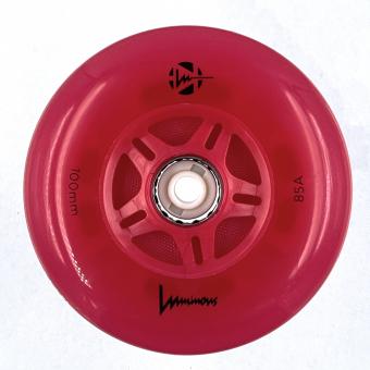 Luminous-LED Wheels red-red 100mm/85A  