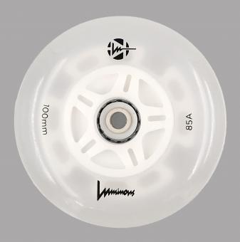 Luminous-LED Wheels White 100mm/85A (Stück) 