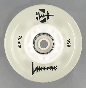 Luminous-LED Wheels White-Glow 76mm/85A  