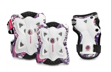 Powerslide Kids Protection Set Pro Butterfly Größe XS XS