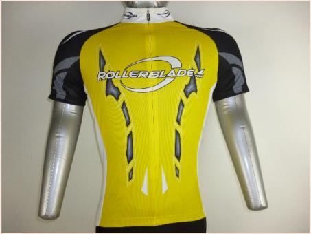 Rollerblade Trikot Kurz - Race Machine T-Shirt gelb 