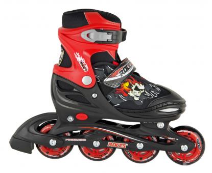 Roces Compy 6.0 Kinderskate Boy black-red 