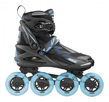 Roces - Helium II W TIF - Inlineskates Damen - black azure - Größe 42 42