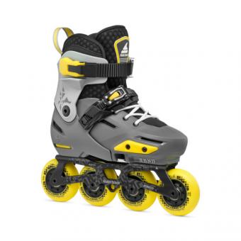 Rollerblade -  Apex  - aktivkohle-gelb - Kids Skates - Kinderskate  
