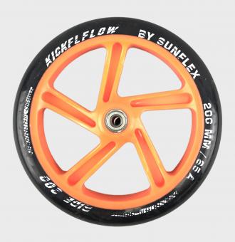 Sunflex Scooter Kickflox RIDE 200 Rolle (200 mm | Orange | Stück) 