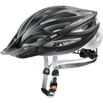Uvex Bike und Skate Helm oversize (61-65 cm) black mat-silver schwarz | 61-65 