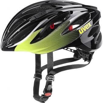 Uvex Bike und Skate Helm Boss race black-lime 