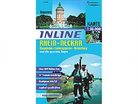 Map.Solutions INLINE - Rhein-Neckar und die Regio, Karte 1:50.000 