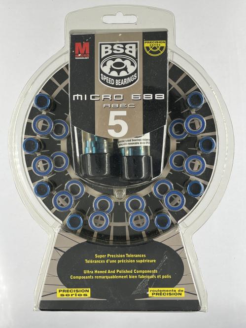 BSB Bearing MICRO Abec 5 688 16er Set Titanium MICRO Abec 5 688 16er Set Titanium