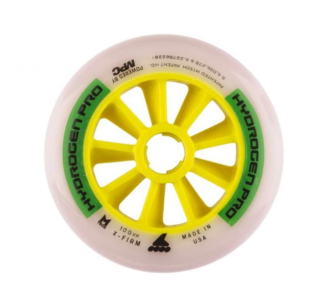 Rollerblade Rolle HYDROGEN PRO 100MM X-FIRM (8-er Set) 