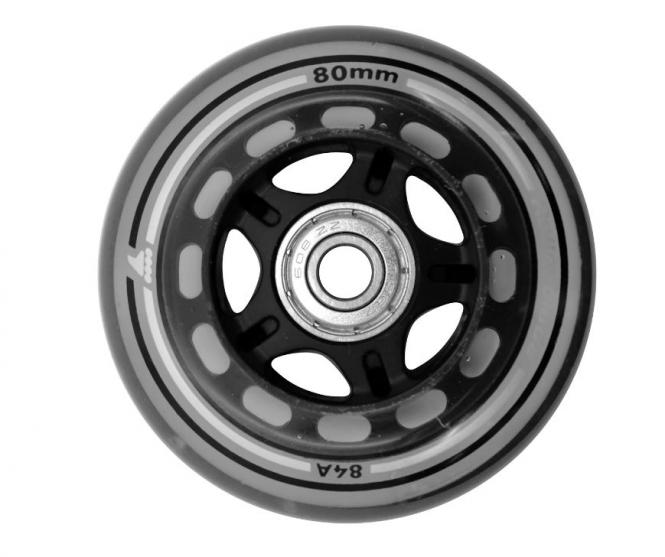 Rollerblade Rollen Performance 80mm/82A+SG7+Alu Spacer (8er Set) 