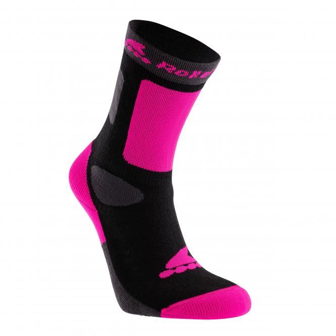 Rollerblade Performance Kids Socks schwarz/rosa Größe XS XS (31-34)