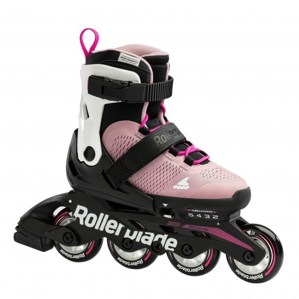 Rollerblade - Microblade Kids Skates - pink-white - Kinderskate 