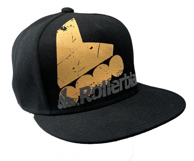 Rollerblade Basecap black/orange Skatesymbol 