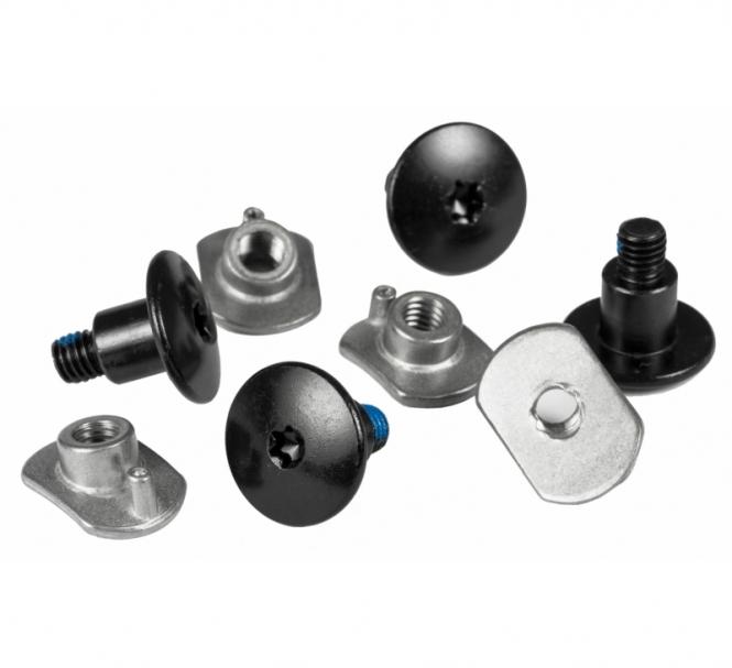 Powerslide VI Cuff Screw Set - Manschettenschrauben Set schwarz 