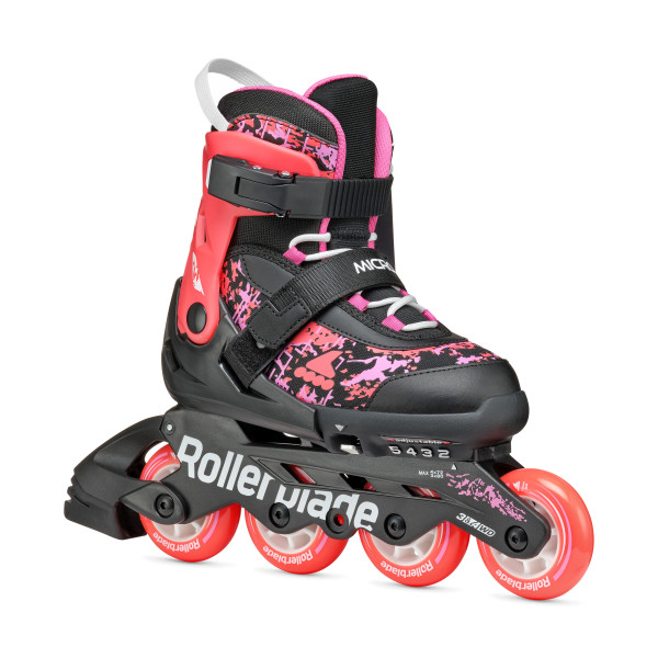 Rollerblade - Microblade SL Kids Skates - black-coral 