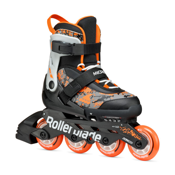 Rollerblade - Microblade SL Kids Skates - black-orange 