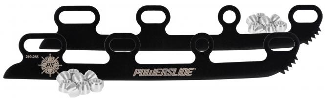 Powerslide Sabre 4w Kunstlauf Eiskufen Größe S / M (24mm breit), schwarz S/M