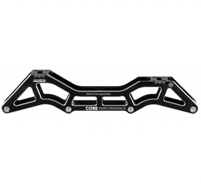 Powerslide Core Racing Frames - Speed Schiene 4*100, 12,0" 195mm cross 