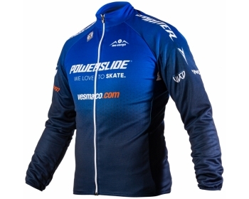 Powerslide Race Wärmejacke Größe XS - Longsleeve Jersey - men XS