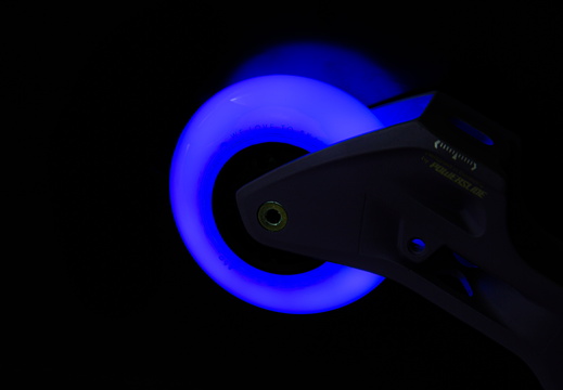 Powerslide NEON Leuchtrolle 080/85A BLUE (4er-Set) blau