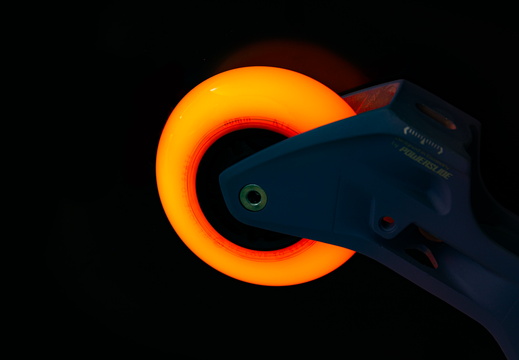 Powerslide NEON Leuchtrolle 080/85A ORANGE (4er-Set) orange