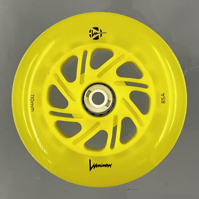 Luminous-LED Wheels Canary Yellow 110mm/85A (Stück) Stück