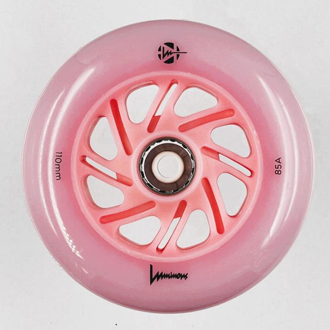 Luminous-LED Wheels Flamingo Pink 110mm/85A (Stück) Stück