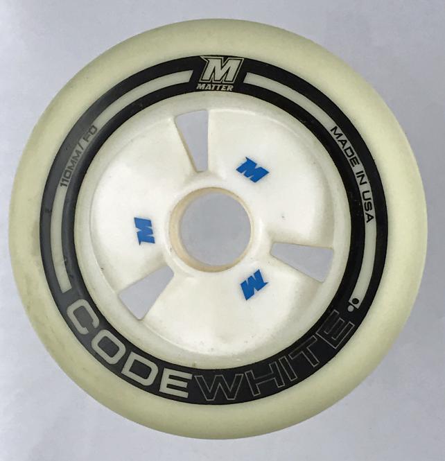 MATTER 110 Code White F0 (Stück) Rolle Restbestand 