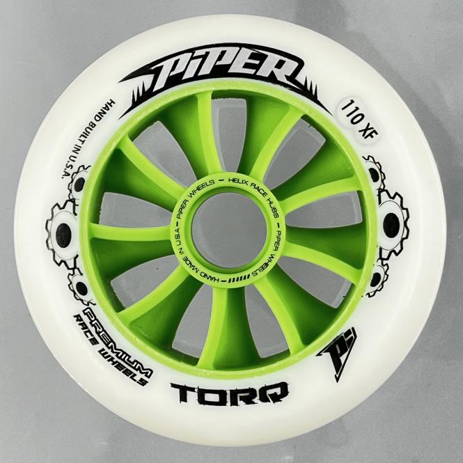 Piper Torq XFast 110mm/85A | Insane-A-Thane | Helix Core | Natural/Green 