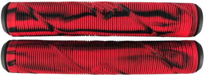 Striker Stunt Scooter Griffe - black/red 