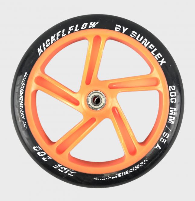 Sunflex Scooter Kickflox RIDE 200 Rolle (200 mm | Orange | Stück) 