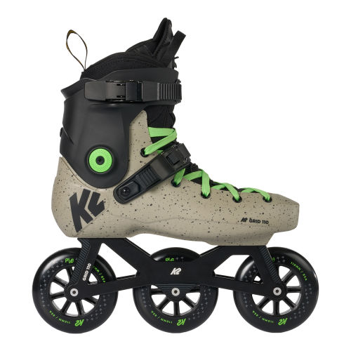 K2 GRID 110 khaki-green Unisex-Skate 