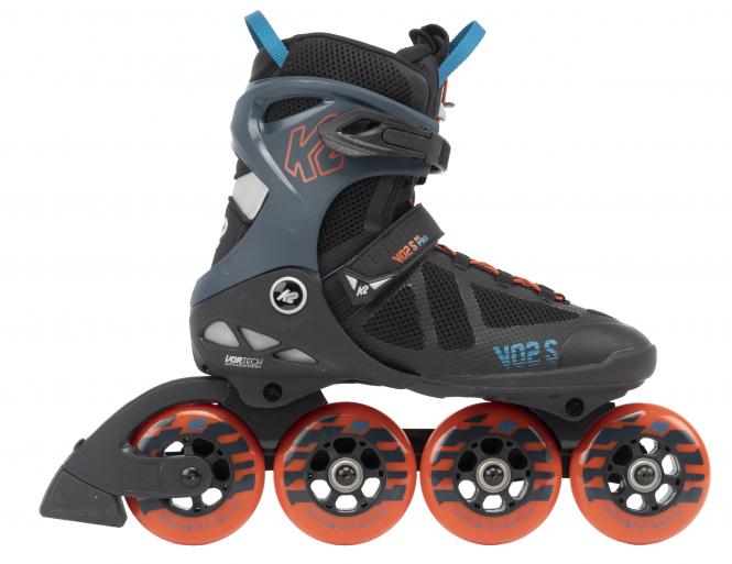 K2 VO2 S Pro 90 Men Skate - black-blue-orange - Herrenskate 