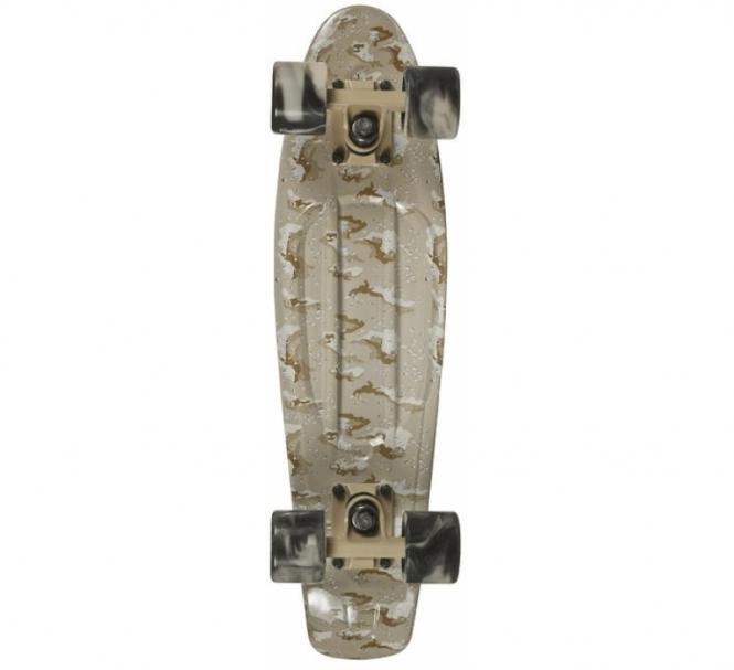 Choke Mini Cruiser Board Juicy Susi Classic "Camo Dessert" inkl. Tasche 