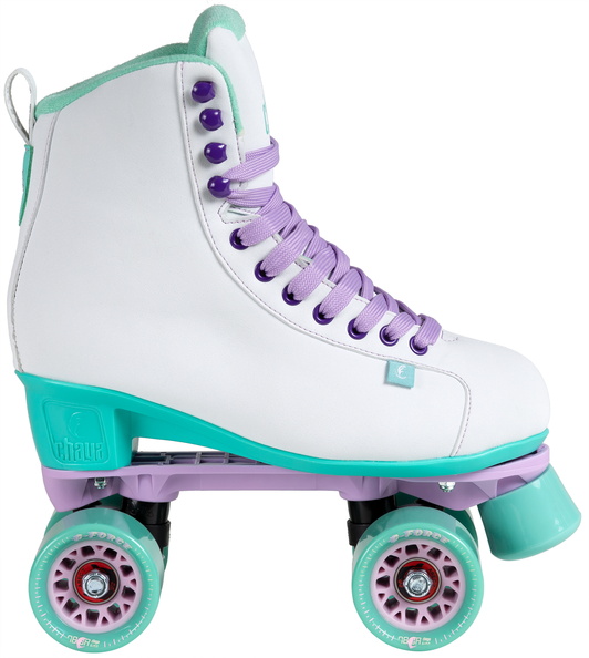 Chaya Lifestyle Rollerskates Melrose white teal - Rollschuhe 