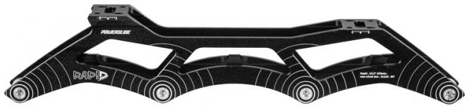 Powerslide Speed Schiene 4*110, 13.2"/195mm 