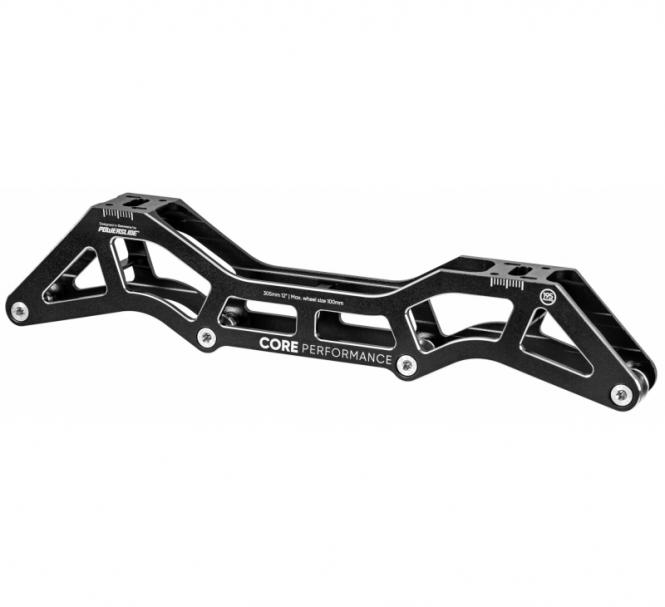 Powerslide Core Racing Frames - Speed Schiene 4*100, 12,0" 195mm cross 