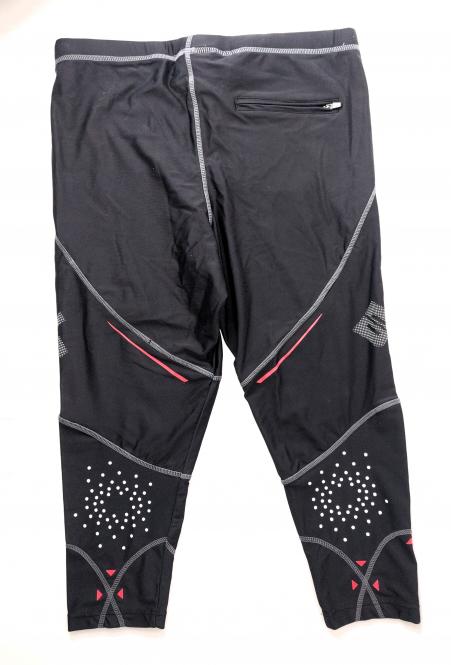 Bont Hi-Performance compression tights 3/4 Länge, Stretchhose, schwarz 