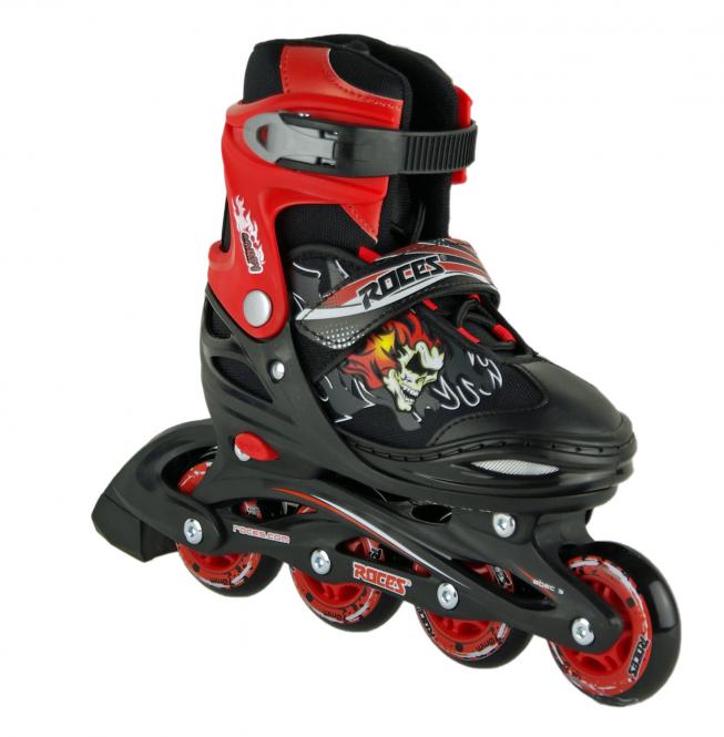 Roces Compy 6.0 Kinderskate Boy black-red 