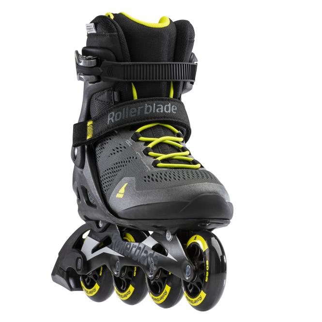Rollerblade MACROBLADE 80 Men Skate - black lime - Herrenskates 