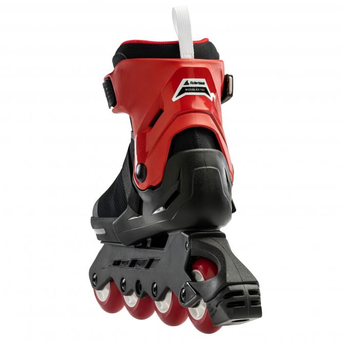 Rollerblade - Microblade  Free Kids Skates - schwarz-rot - Kinderskate  