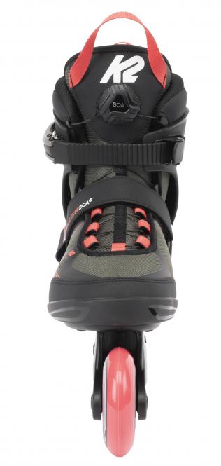 K2 ALEXIS 80 BOA Woman Skate - grey-coral - Damenskates 