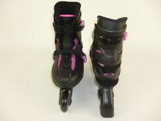 Roces Orlando III Black/Pink Kinderskates Größe 36-40 36-40